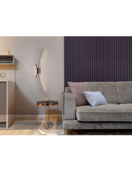 Aplique Curve Schuller negro barato