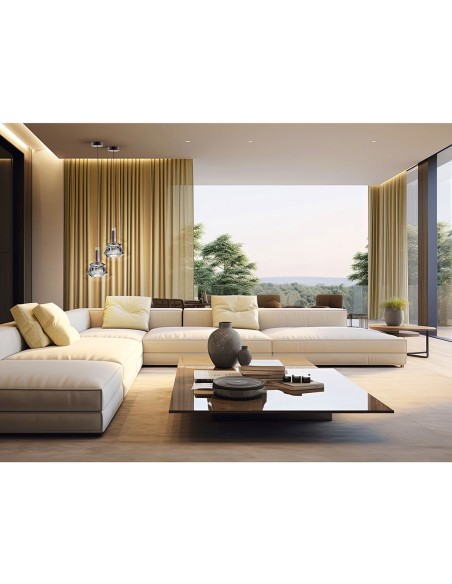 Scarlett Lámpara de Colgar Plata Schuller