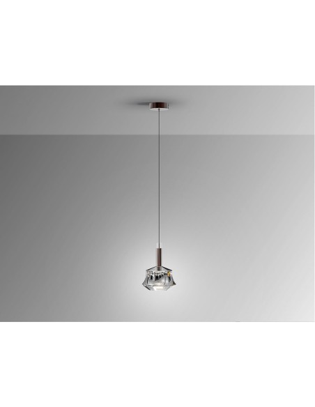 Lámpara colgante Scarlett Plata