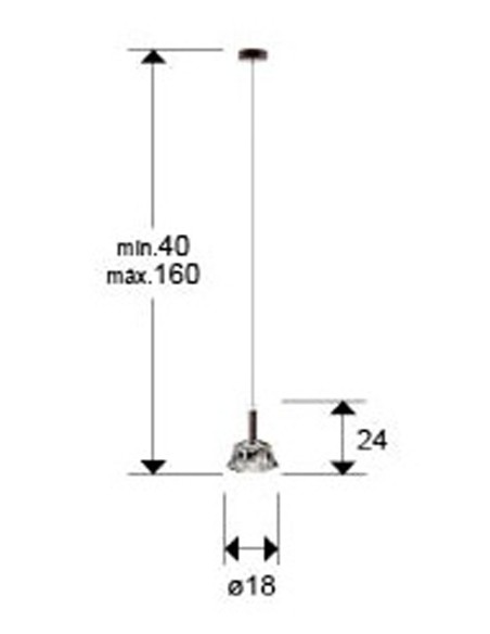 Scarlett Lámpara de Colgar Plata Schuller