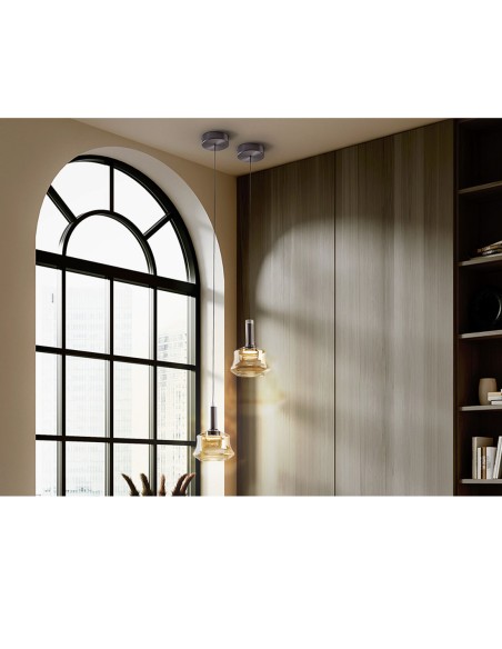 Scarlett Ambar Lámpara de Colgar Schuller