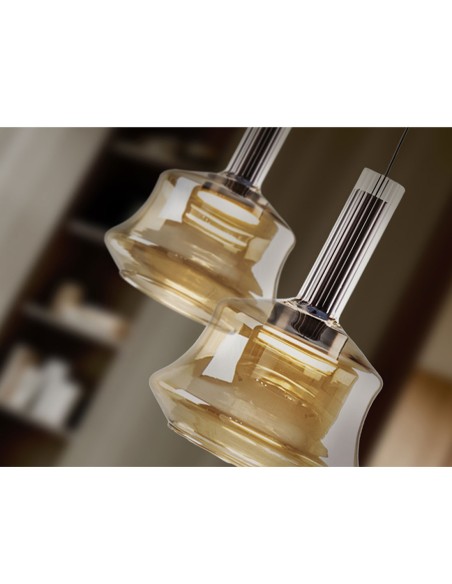 Scarlett Ambar Lámpara de Colgar Schuller