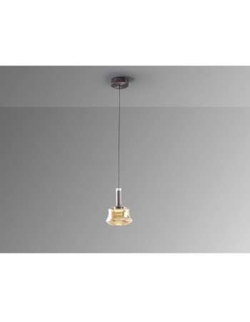 Scarlett lámpara colgante ámbar Schuller