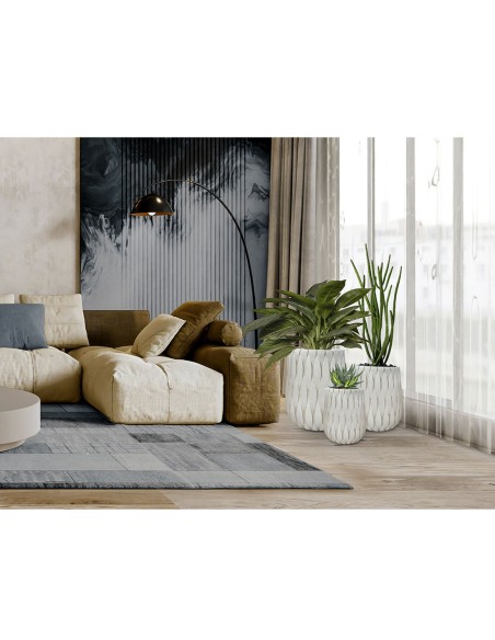 Jazmín Juego 3 Maceteros Beige Schuller