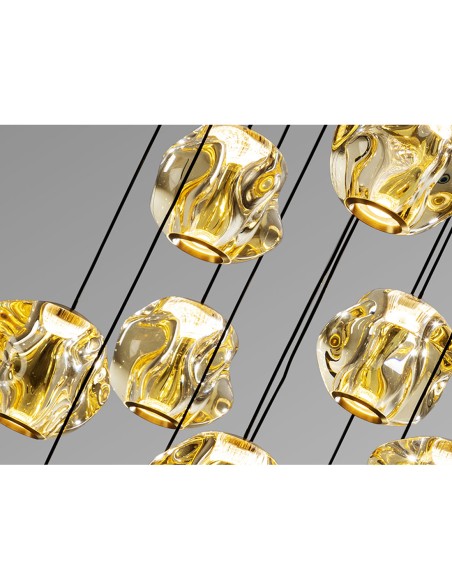 Zaria Lámpara 13 Luces Schuller