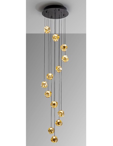 Zaria Lámpara 13 Luces Schuller