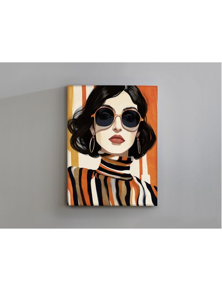 Orange Schuller Cuadro Acrílico