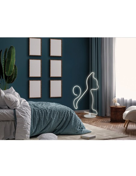 Pie de salón Cat Blanco