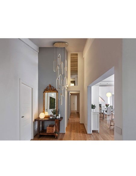 Lámpara Collete bajada 5 metros