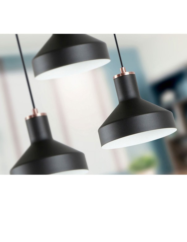 Lámpara Plafón Irias 3 Luces Schuller