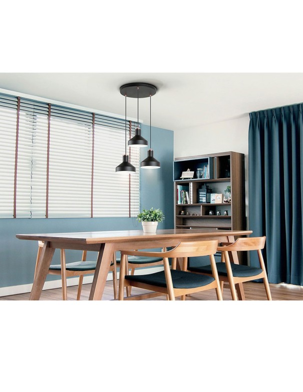 Lámpara Plafón Irias 3 Luces Schuller