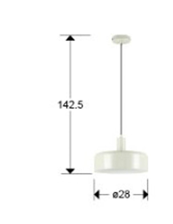 Alessia Lámpara Colgante Perla Mate...