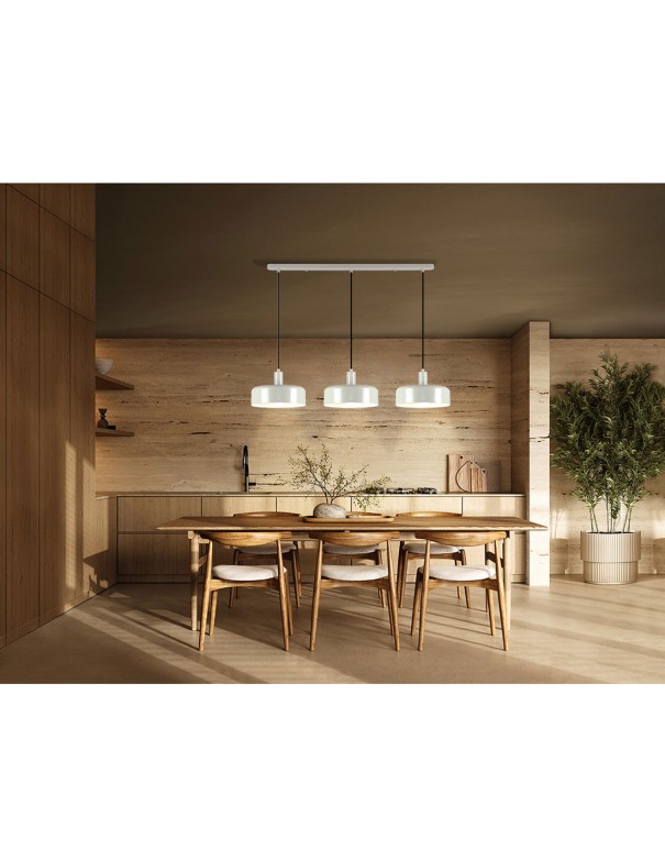 Alessia Lámpara Lineal Perla Mate...