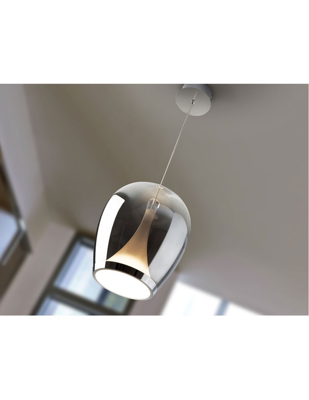 Suspiro Colgante de 25 Cromo Smoke...