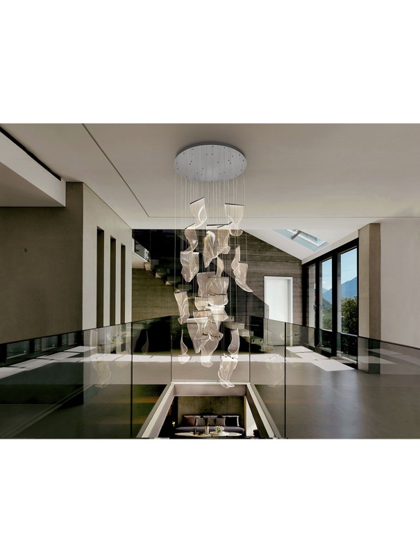 Velos Lámpara Gran Formato Cromo...