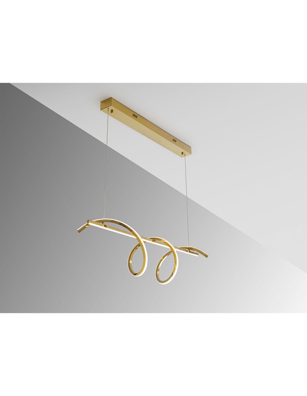 Asure Lámpara Dorada Schuller