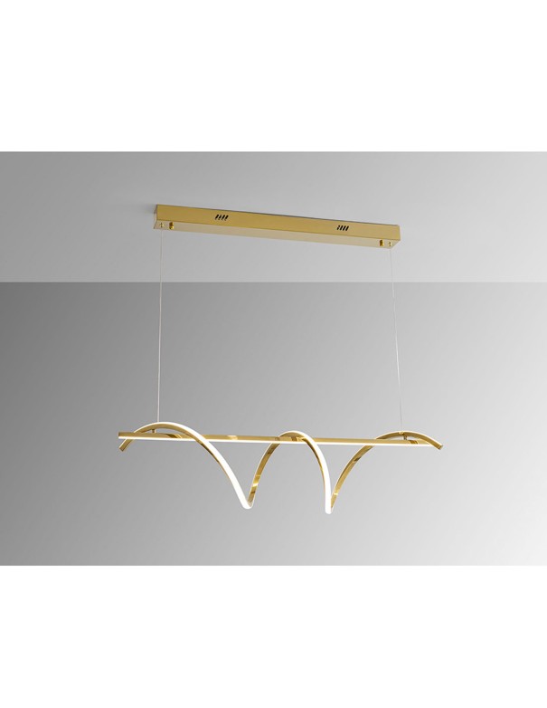 Asure Lámpara Dorada Schuller