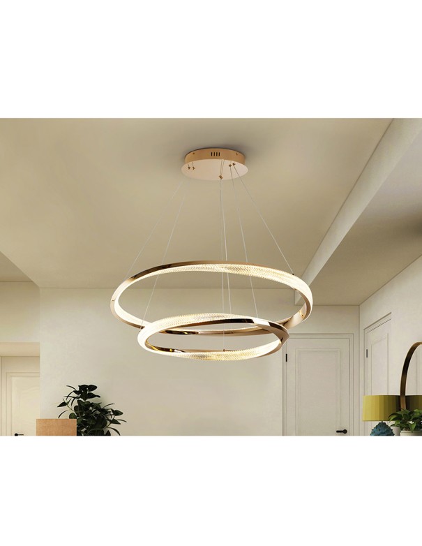 Lámpara de techo led Orbitas