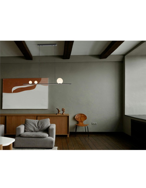 Mila Lámpara Schuller Negra