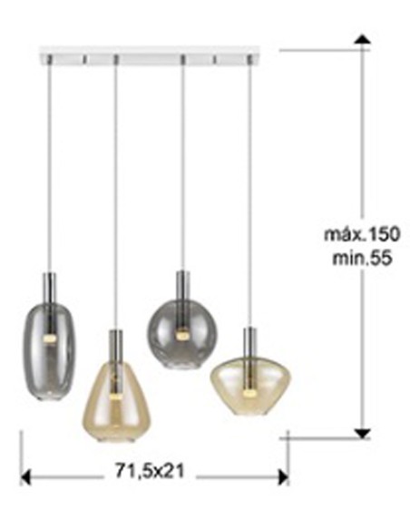 Nara Venta de Lámparas de Schuller On Line