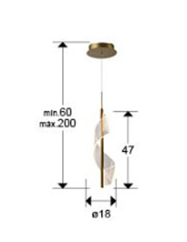 Velas Lámpara Colgante Schuller