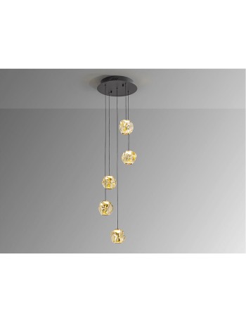 Lámpara plafón 5 alturas Zaria precio mínimo