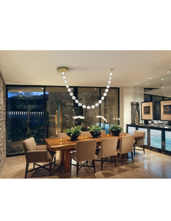 Lámpara Zaria ii 21 luces