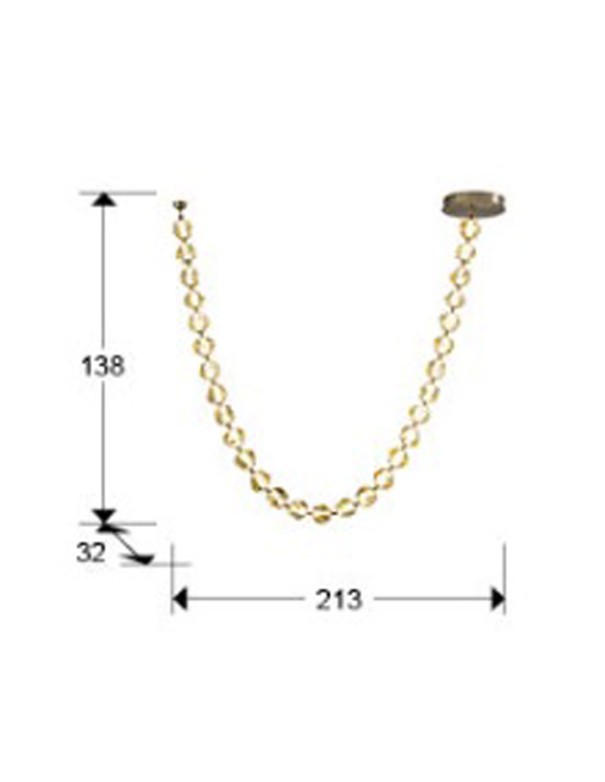 Zaria II Dimable Lámpara Gran Formato...