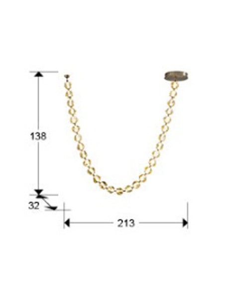 Zaria II Dimable Lámpara Gran Formato 29L