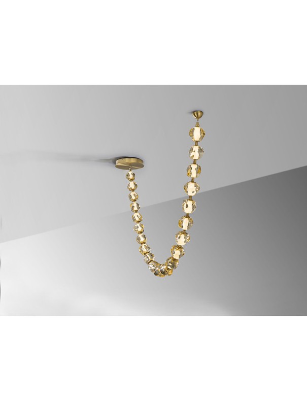 Zaria II Lámpara 21L Bronce Ambar