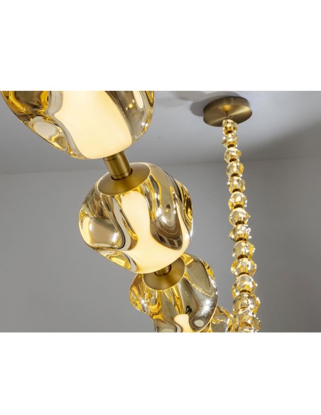 Zaria II Lámpara 21L Bronce Ambar