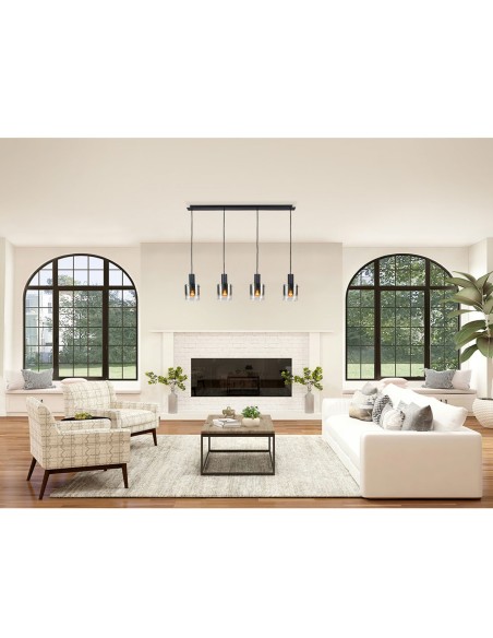 Venize lámpara lineal 4 luces barata