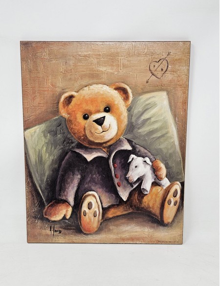 Pack 4 Cuadros Infantiles Osos