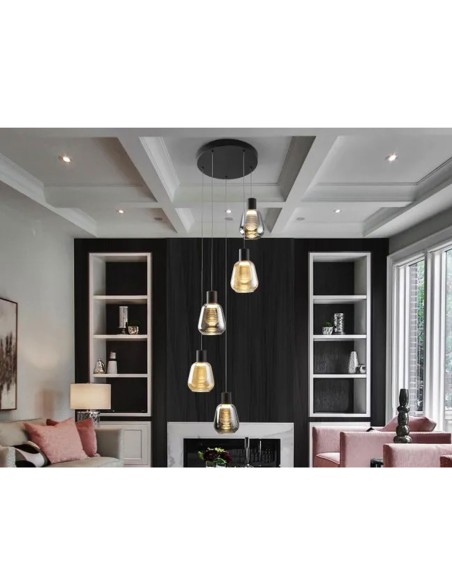 Plafón 5 alturas Schuller Carisa