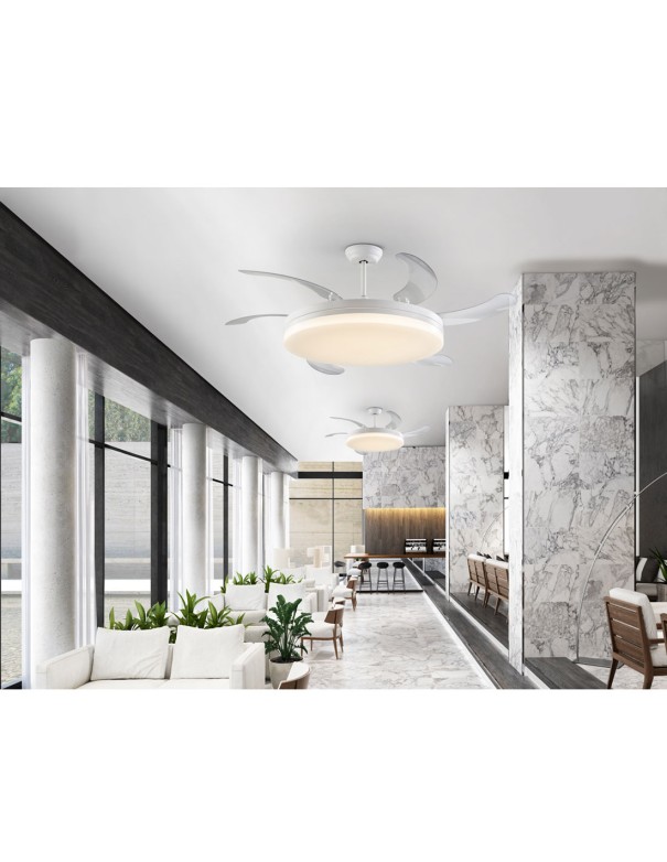 Ventilador LED Vento Maxi Blanco 150...