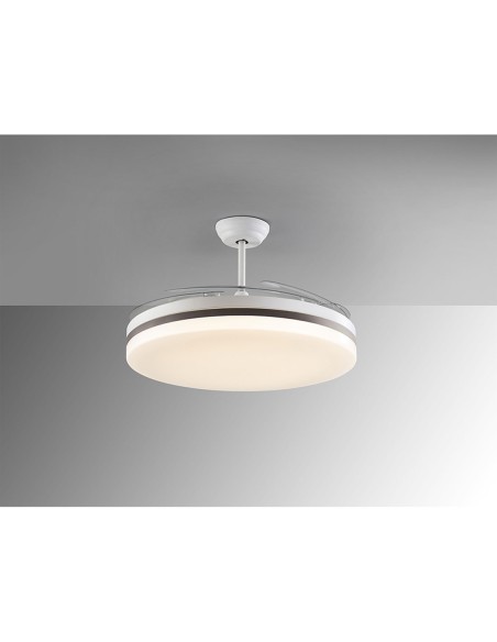 Ventilador Vento Maxi Blanco Bronce 150 CM Schuller