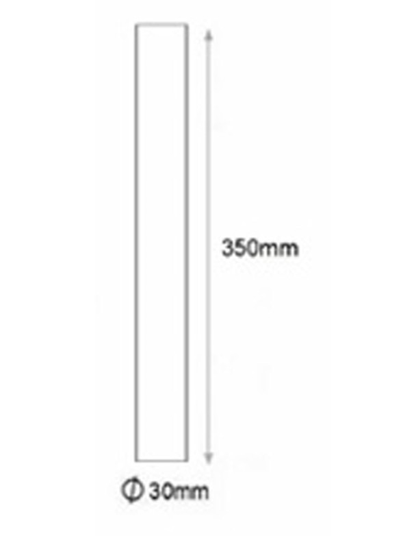 Lámpara Lineal con 4 Cilindros 35 cm...