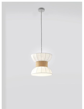 Lámpara Artecoon y Mimbre