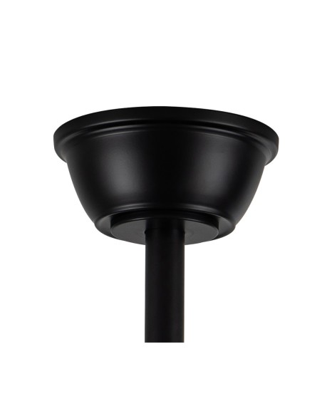 Ventilador Led Tricolor Regulable Negro Smart