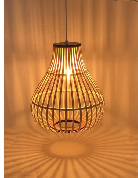 Lámpara de Techo Bambú 33.5 cm