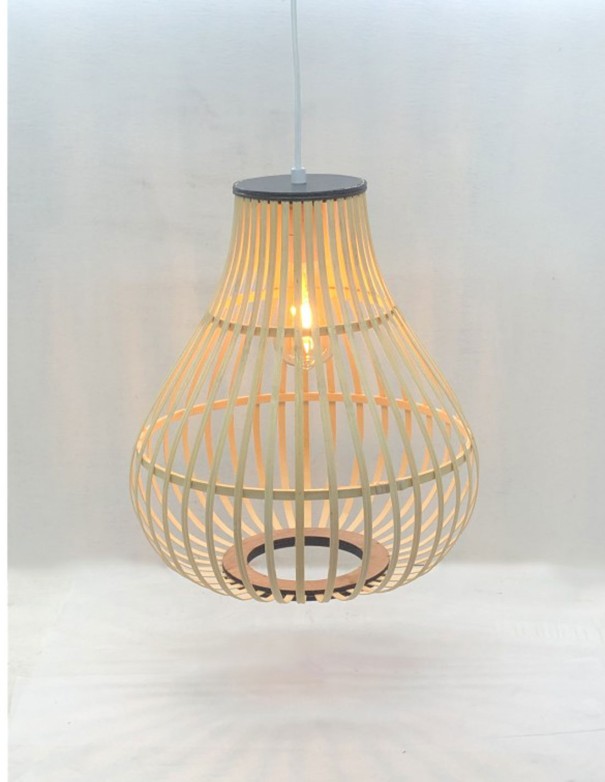 Lámpara de Techo Bambú 33.5 cm