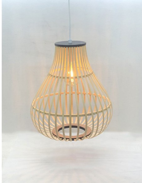 Lámpara de Techo Bambú 33.5 cm