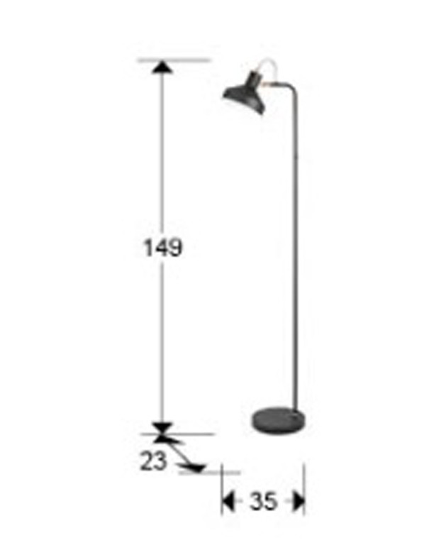 Lámpara de Pie Irias