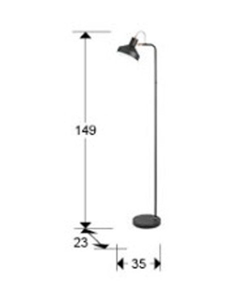 Lámpara de Pie Irias