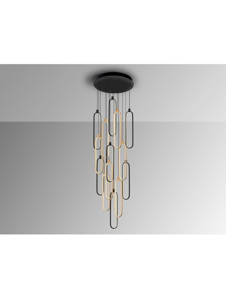 Collete Gran Formato Negro Oro Rosa Dimable