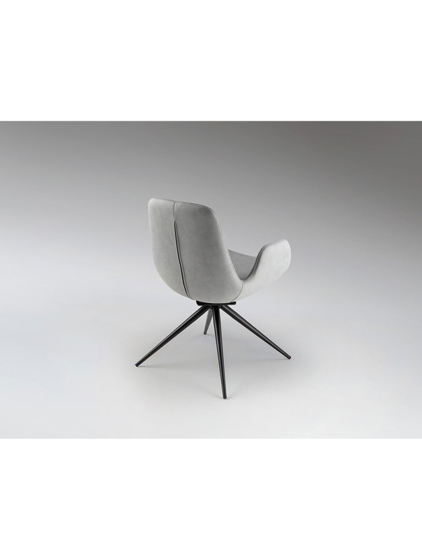 Zuna Silla Giratoria Gris Claro de...