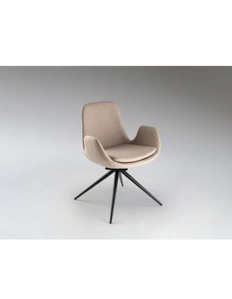 Zuna silla giratoria beis