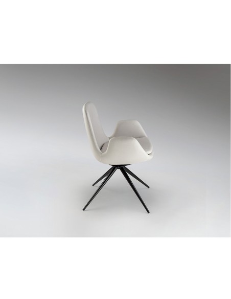 Zuna Silla Giratoria Blanca de Schuller