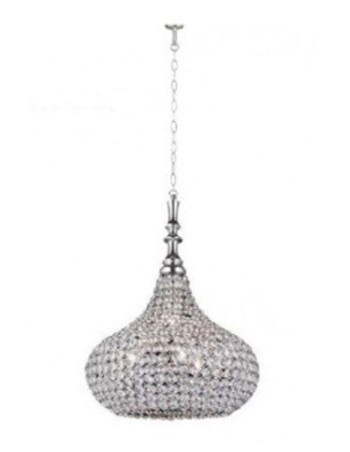 Lámpara Cromo Cristalitos