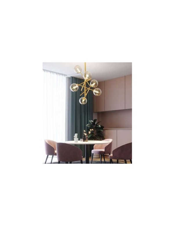 Lámparas Bolas Cristal